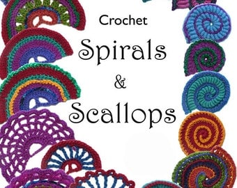 Spirals & Scallops Crochet Patterns Ebook PDF