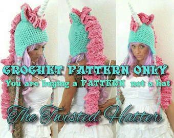 Twisted Unicorn Crochet Pattern PDF