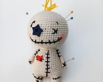 Cute Tiny Voodoo Doll Crochet Pattern
