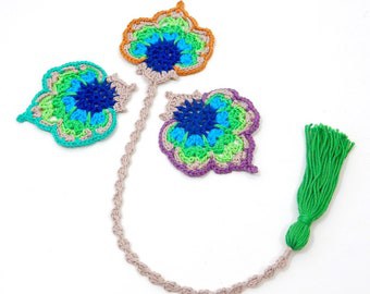 Chandraki Peacock Feather Crochet Pattern by Curio Crafts