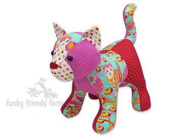 Sew Your Own Cat: PDF Crochet Pattern