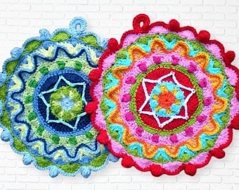 Charming Crochet Potholder Pattern Craft