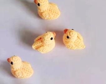 Easy Beginner's Yellow Duck Crochet Pattern