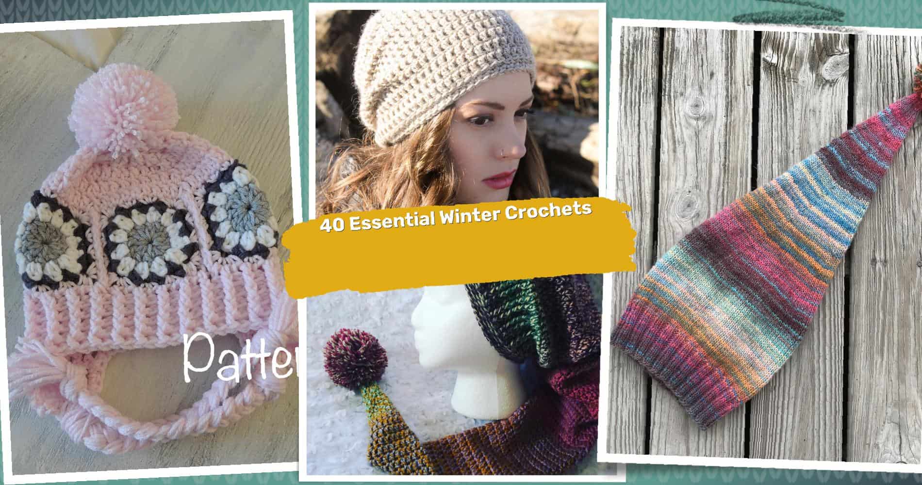 40 Stocking Cap Crochet Patterns: Unique Winter Essentials for All Skill Levels