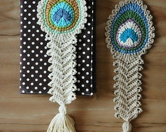 Peacock Feather Crochet Pattern for Garland