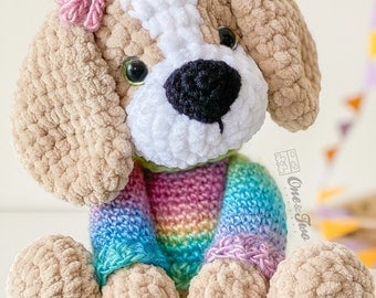 Lucas the Beagle Crochet Amigurumi Pattern