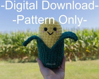 Crochet Corn Pattern PDF