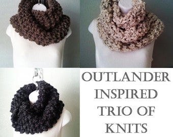 Beginner-Friendly Outlander Inspired Knitting Trio