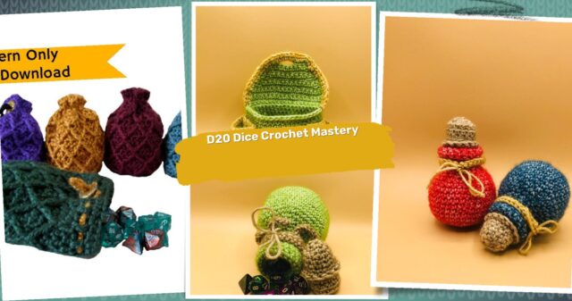 36 D20 Crochet Patterns: Master the Art of Dice-Inspired Crochet