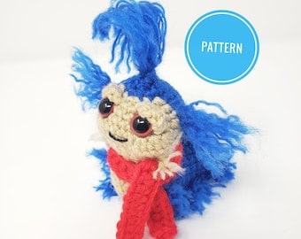 Ello Worm Crochet Amigurumi - Labyrinth Pattern