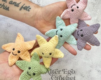 No-Sew Cute Kawaii Starfish Crochet Pattern