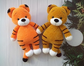 Tiger Amigurumi Crochet Pattern: DIY Valentine's Gift