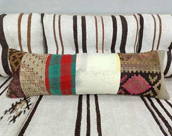 Organic Aztec Lumbar Pillow & Euro Sham Covers