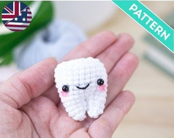 Amigurumi Molar Crochet Pattern for Dentists