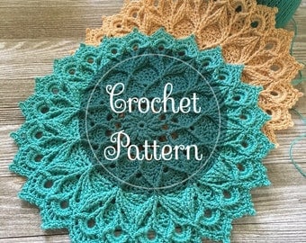 Leylight Crochet Doily Pattern PDF