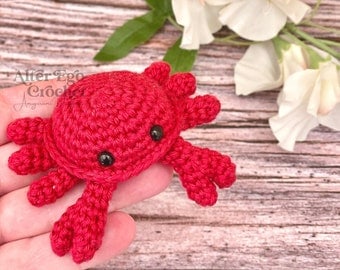 No-Sew Crochet Hermit Crab Amigurumi Pattern