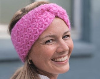 Chunky Twist Headband: Crochet Pattern for All Sizes