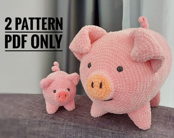 Crochet Piggy Pillow Pattern: Fun & Cute