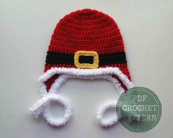 Christmas Santa Hat Crochet Pattern