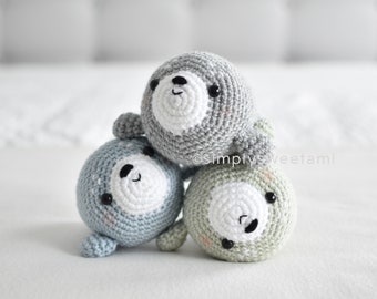 Cute Amigurumi Baby Seals Crochet Pattern