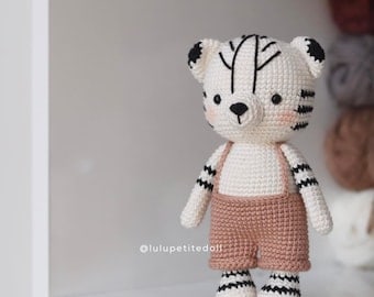 Tigo the Tiger Amigurumi Crochet Pattern