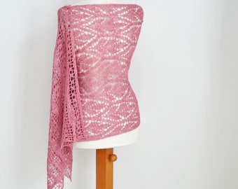 YAELL Crochet Shawl Pattern: Summer Lace Wrap