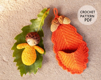 Acorn Baby Fairy Amigurumi Crochet Pattern