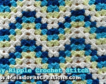 Granny Ripple: Essential Crochet Stitch Pattern