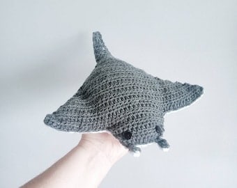 Crochet Your Own Manta Ray Pattern