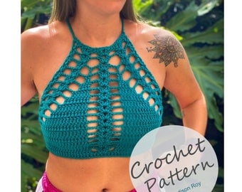 Viper Bralette Unique Crochet Pattern