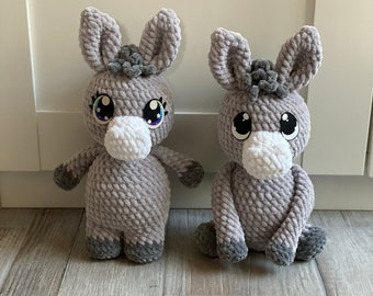 Donkey-Themed Crochet Pattern PDF