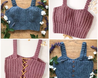 Prelude Crochet Bralette Pattern