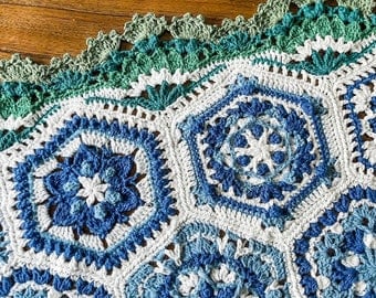 Heirloom Zen Motif Crochet Blanket Pattern Tutorial