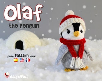 Olaf the Penguin Crochet Amigurumi Pattern