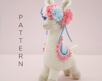 Lara the Llama Amigurumi Crochet Pattern