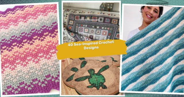 40 Ocean Waves Crochet Patterns: Bring the Sea Home with Your Artistry
