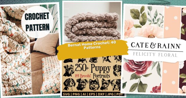 40 Bernat Home Bundle Crochet Patterns: Cozy Creations for Every Room