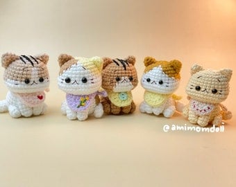Adorable Cat & Kitten Crochet Pattern