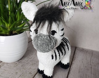 Stunning Zebra Crochet Pattern Creation