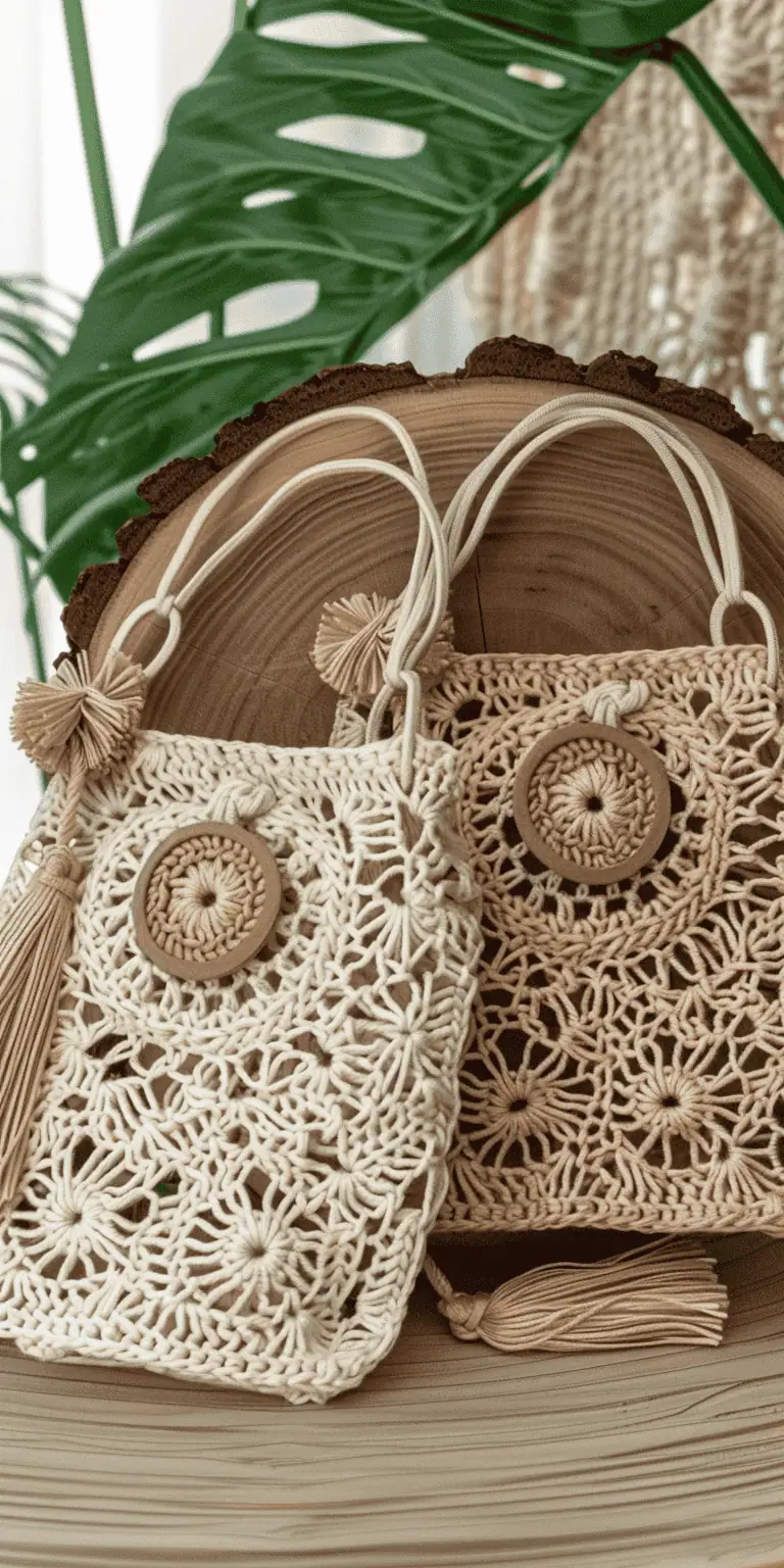 24 Small Purse Crochet Patterns: Chic & Portable Designs for Every Crocheter 11 jakecain7 httpss.mj .run5xlfPcL5MZE The image depicts two hand 5f93fcb8 653f 4c8a 8f41 0a87d7b4abe5 1