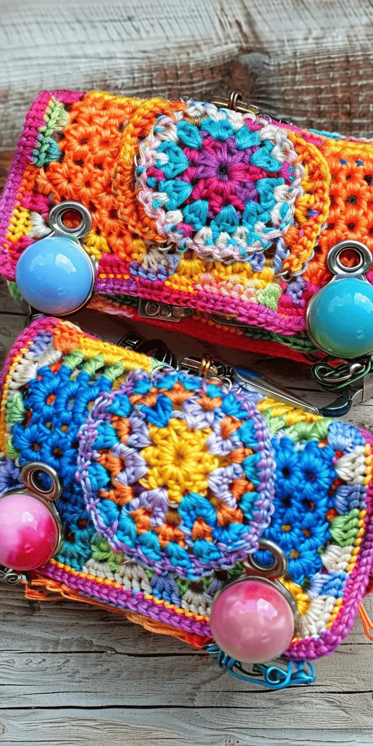 24 Small Purse Crochet Patterns: Chic & Portable Designs for Every Crocheter 29 jakecain7 httpss.mj .runGfzunz6ceM8 The image depicts two smal 1db0763b aff9 4051 bf0e 290e1141288d 0