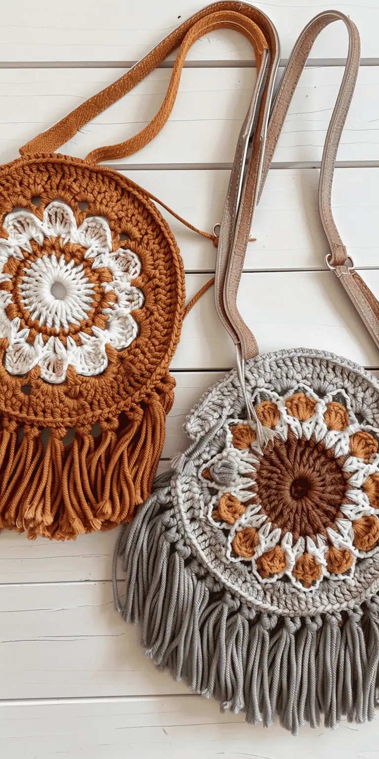 24 Small Purse Crochet Patterns: Chic & Portable Designs for Every Crocheter 9 jakecain7 httpss.mj .runXrOsOAMBKLg The image showcases two ha 29e71869 8c0d 4981 842b 8b90fc9b4372 0