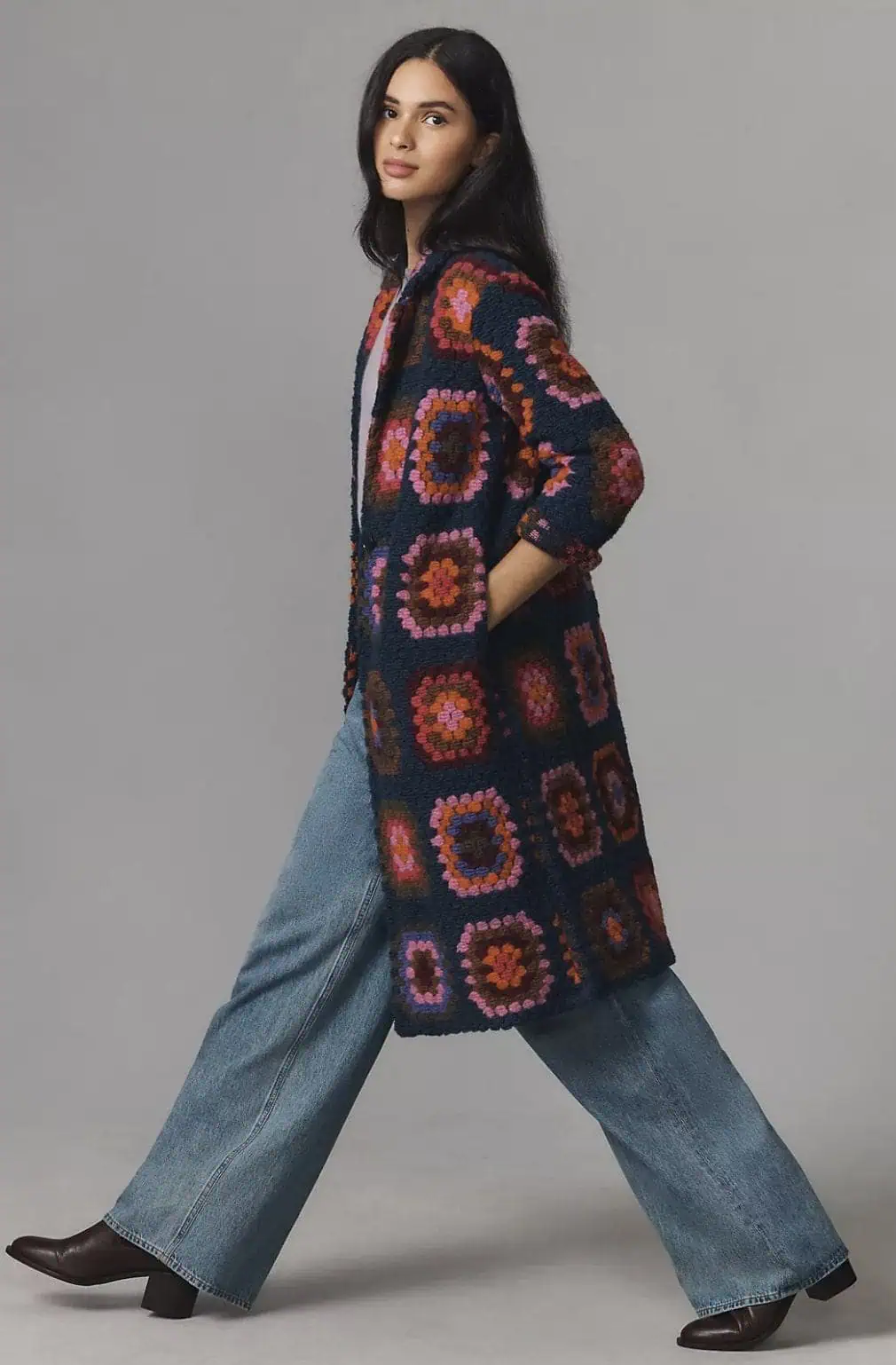 Vilagallo Yana Crochet Coat