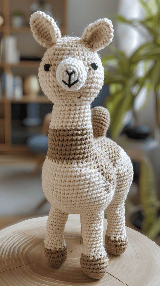 22 Alpaca Crochet Patterns: Create Cozy Creations for All Ages 24 amigurumi llama 2 1