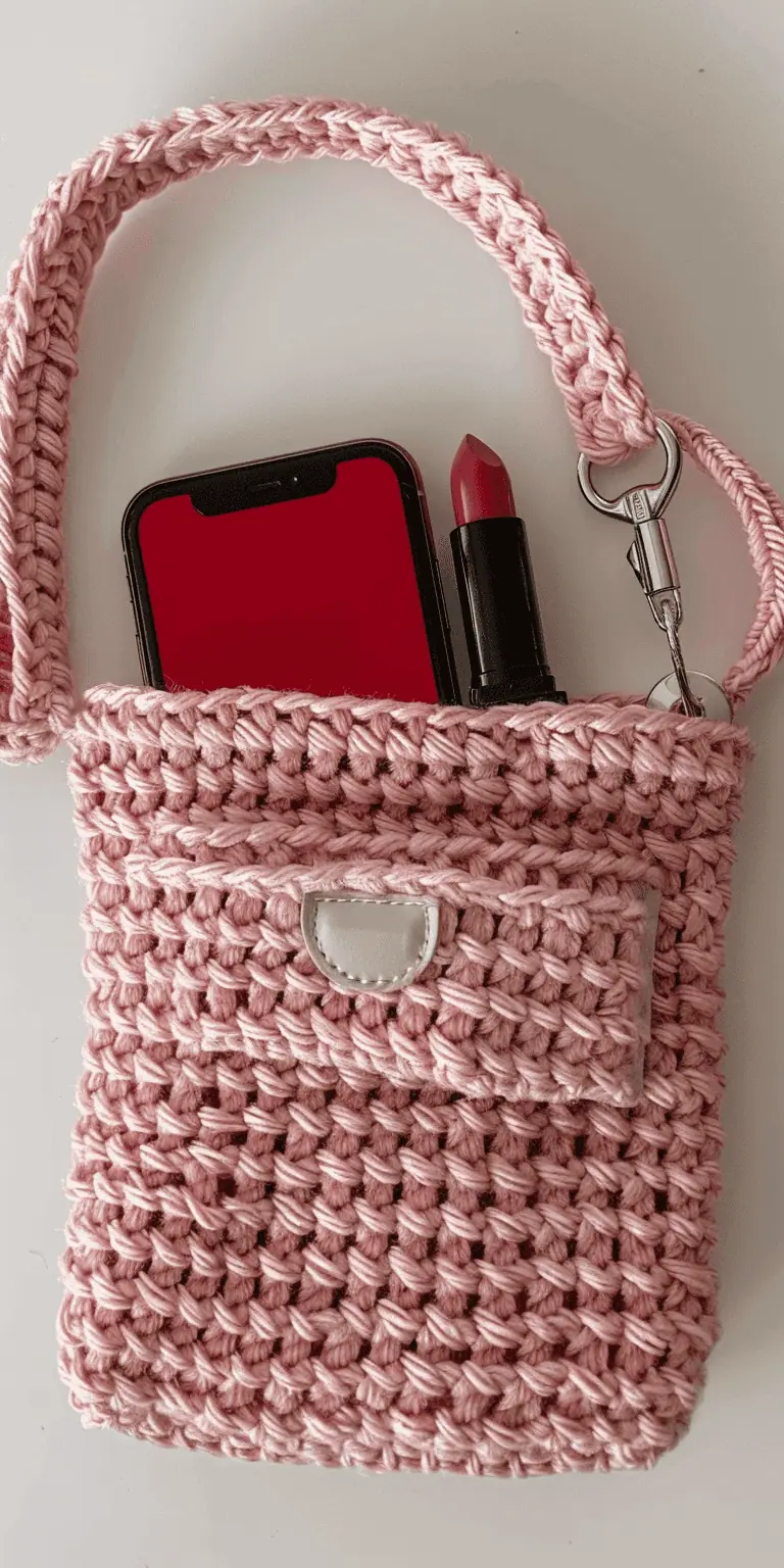 24 Small Purse Crochet Patterns: Chic & Portable Designs for Every Crocheter 45 jakecain7 httpss.mj .runs0MFnRIT06U The image shows a neatly c 8b5f4582 0544 41ca 8b1a e4c2fac01445 2