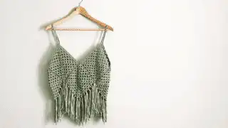 Granny Square Crochet Top Pattern
