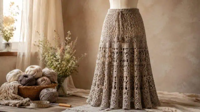 17 Maxi Skirt Crochet Patterns to Make for Summer, Festivals, and Beyond
