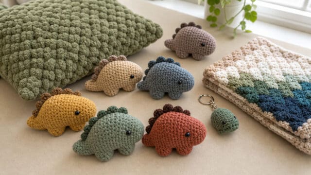 22 Dino Nugget Crochet Patterns for Playful Plushies, Pillows, and Giftable Makes