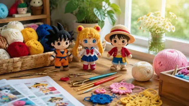 30 Anime Crochet Patterns to Stitch Your Favorite Characters, Plushies, and Fan-Favorite...