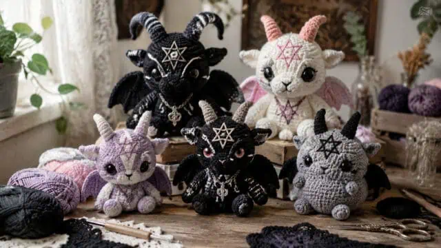 30 Baphomet Crochet Patterns for Cute, Creepy Amigurumi Fans